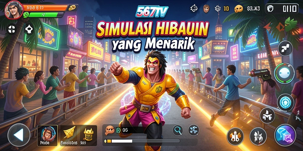 Tangkapan layar gameplay 567TV yang menunjukkan interaksi sosial.