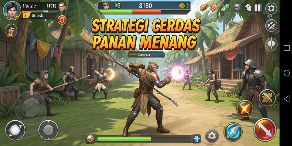 Gameplay seru dari 8180 yang menantang pemain strategi.