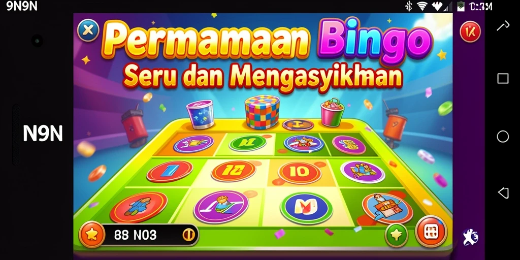 Screenshot gameplay Bingo yang menampilkan interaksi seru antar pemain.