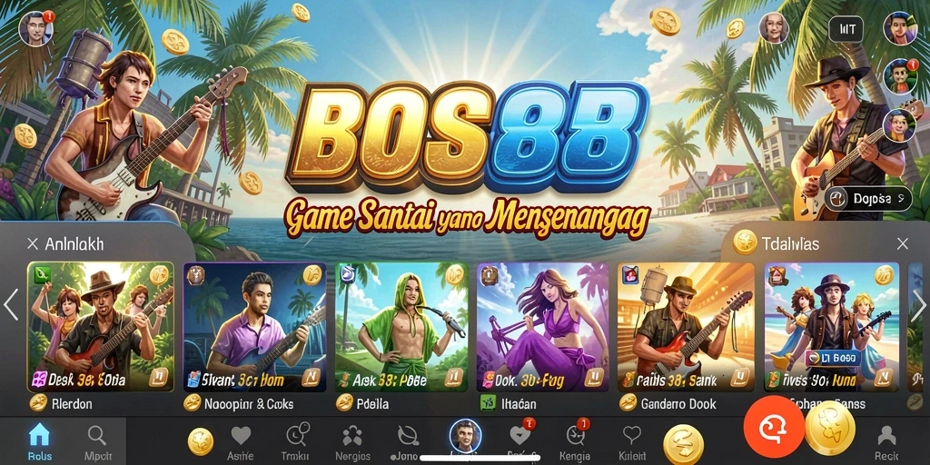 Tampilan menarik gameplay BOS88 yang mengasyikkan.