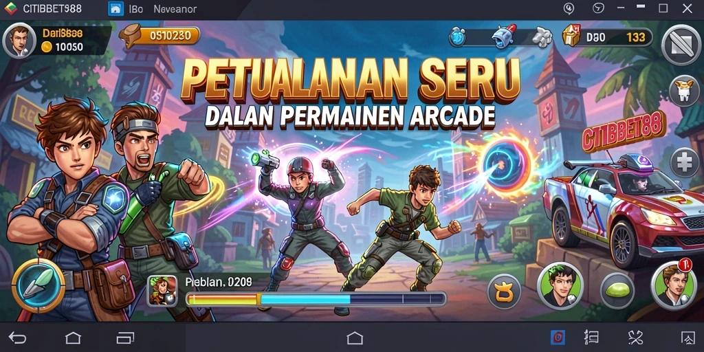 Tampilan menarik dari gameplay seru CITIBET88 dengan aksi cepat.