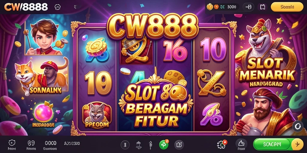 Tampilkan gameplay yang mengasyikkan dari permainan Slot CW8888.