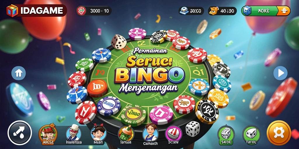 Tampilan gameplay seru dan interaktif dari IDAGAME.