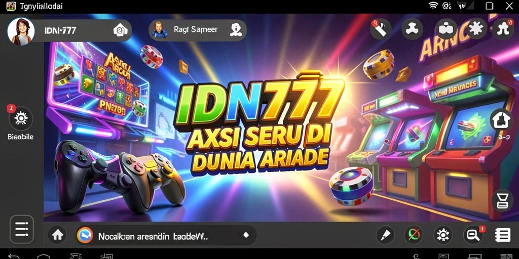Tampilan gameplay yang seru dan menantang dari IDN777.