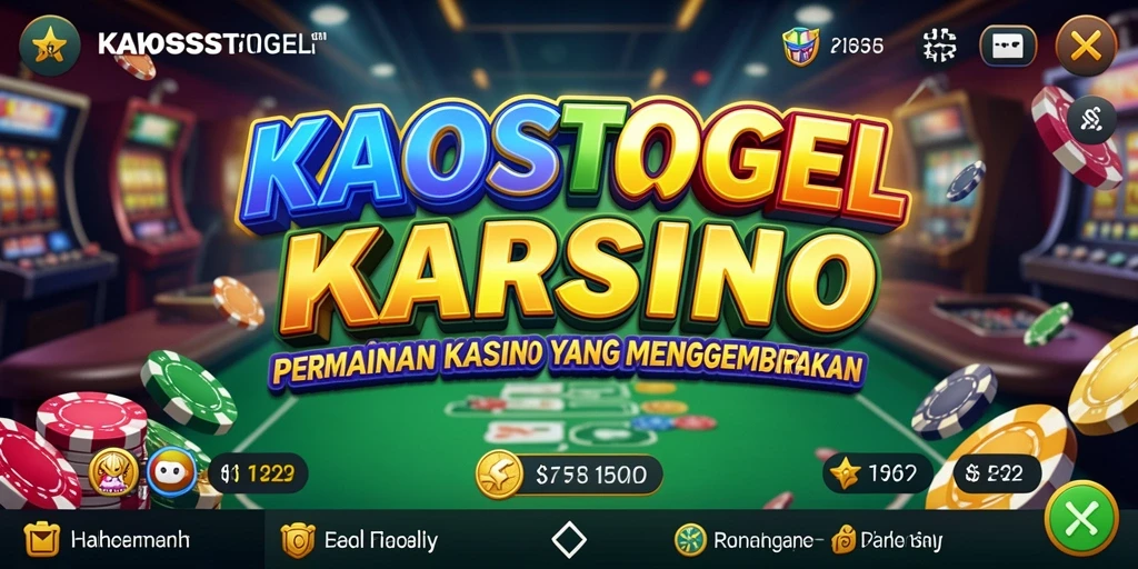 Tampilan menarik dari gameplay KAOSTOGEL yang mengasyikkan.