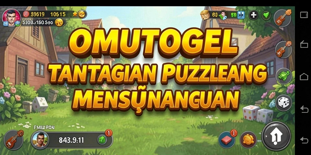 Tampilan gameplay menantang yang membuat ketagihan di OMUTOGEL.