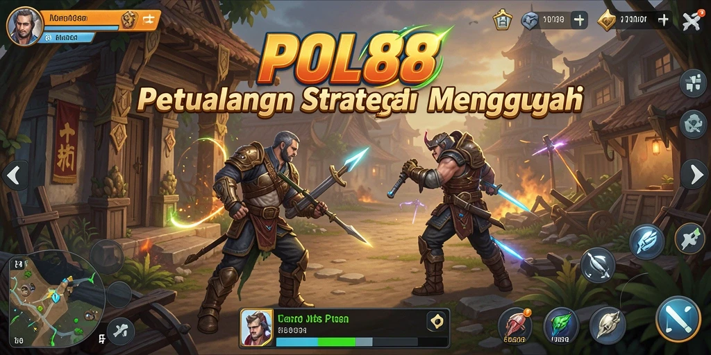Tampilan gameplay POL88 yang menegangkan dan strategis.