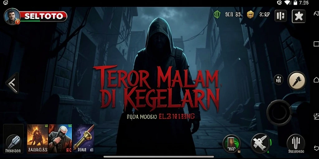 Screenshot gameplay menyeramkan di SELTOTO menunjukkan suasana mencekam.