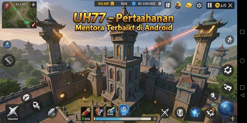 Gameplay seru UH77 di Tower Defense yang menegangkan.